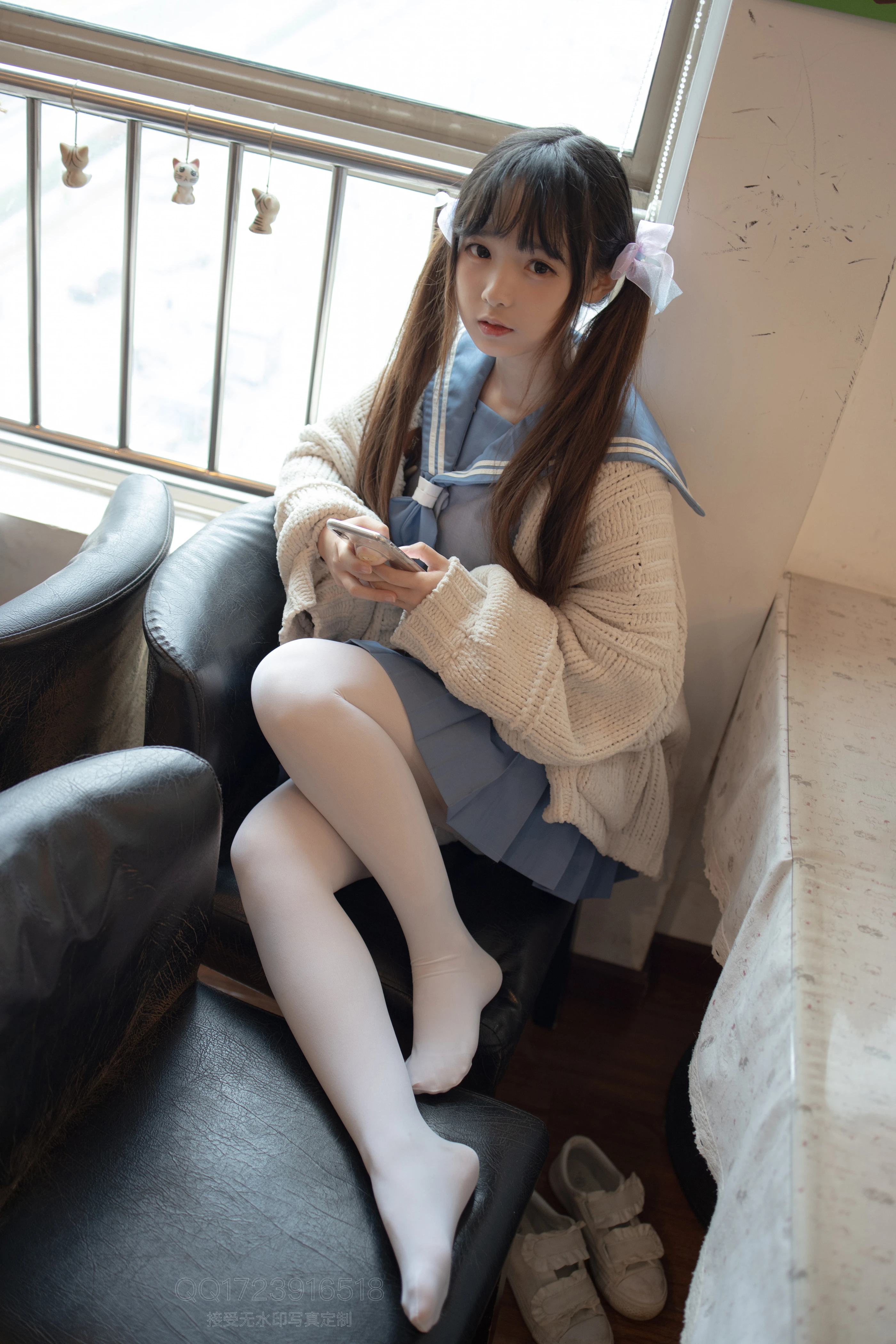 森萝财团 [X-061] 80D薄白丝 [65P 1V]插图8